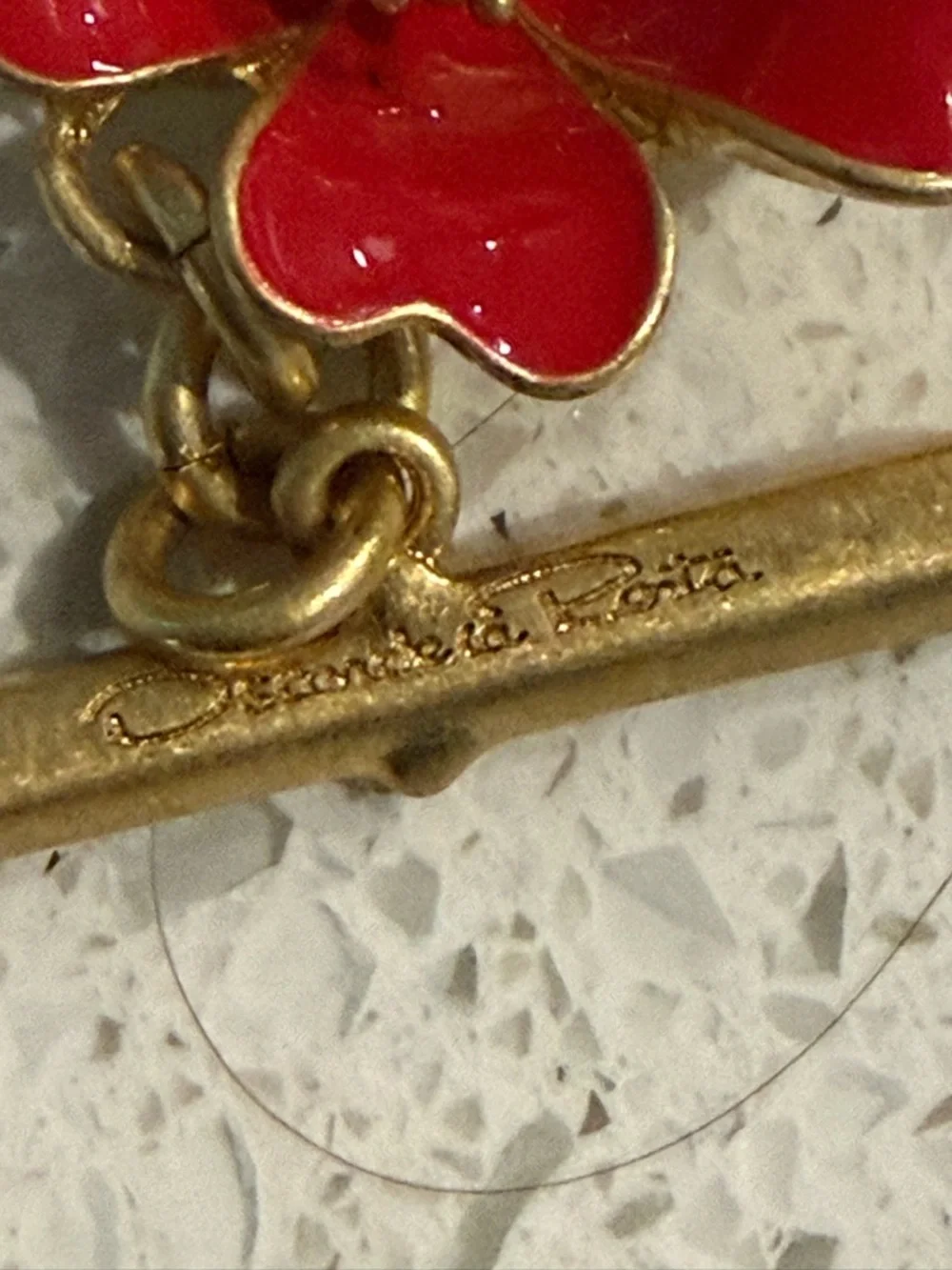 Oscar de la Renta Flower bracelet